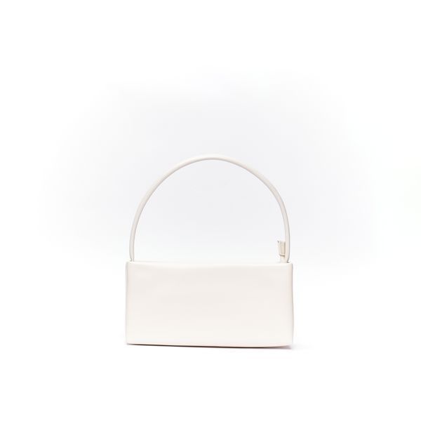 Cannes Leather Bag. Жіноча сумка молочна з натуральної шкіри CLB4 фото