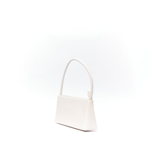 Cannes Leather Bag. Жіноча сумка молочна з натуральної шкіри CLB4 фото