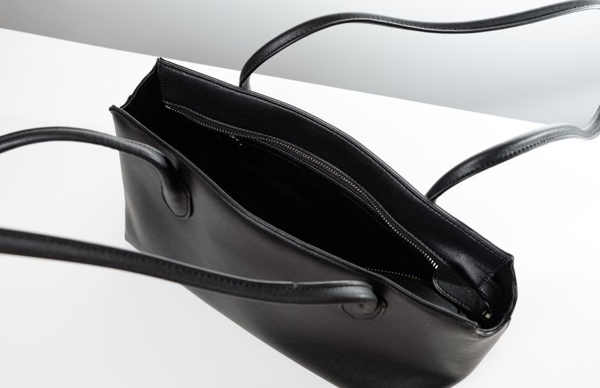 Altea Leather Bag. Жіноча сумка чорна з натуральної шкіри  [Передзамовлення. Надходження з 16 вересня]  ALT1 фото