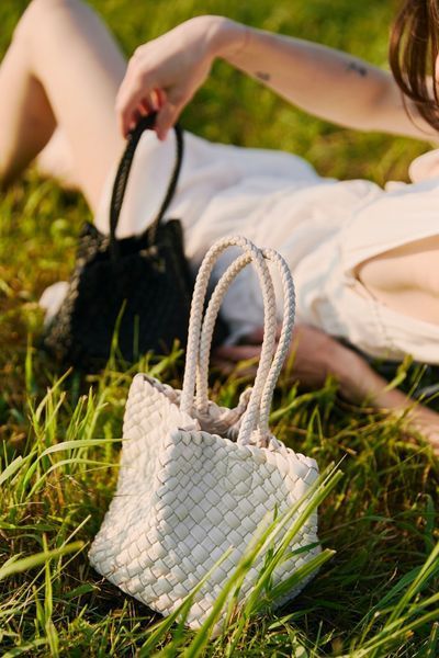 Saba Leather Bag. Жіноча сумка біла з натуральної шкіри SALB фото