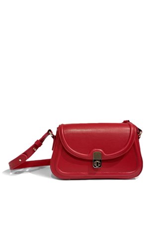 Mini Trapeze Red Bag. Жіноча сумка червона MTRB1 фото