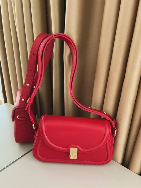 Mini Trapeze Red Bag. Жіноча сумка червона MTRB1 фото