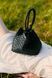 Saba Leather Bag. Жіноча сумка чорна з натуральної шкіри SALB фото