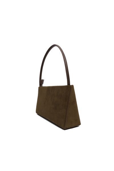 Cannes Suede Bag. Жіноча сумка сіра з натуральної замші CANSB2 фото