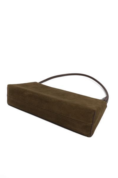 Cannes Suede Bag. Жіноча сумка сіра з натуральної замші CANSB2 фото