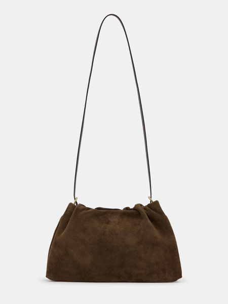 Tokyo Suede Bag, Brown, 1383