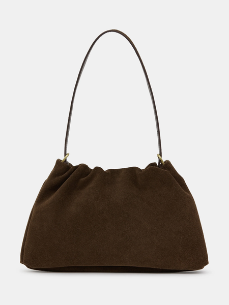 Tokyo Suede Bag, Brown, 1383