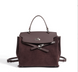 Arosa Suede-Leather Bag. Жіноча сумка темно-коричнева з натуральної замші і шкіри  [Передзамовлення. Надходження з 14 вересня]  ARO1 фото 1