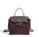 Arosa Suede-Leather Bag. Жіноча сумка темно-коричнева з натуральної замші і шкіри ARO1 фото 1