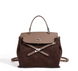 Arosa Suede-Leather Bag. Жіноча сумка коричнева з натуральної замші і шкіри  [Передзамовлення. Надходження з 14 вересня]  ARO2 фото