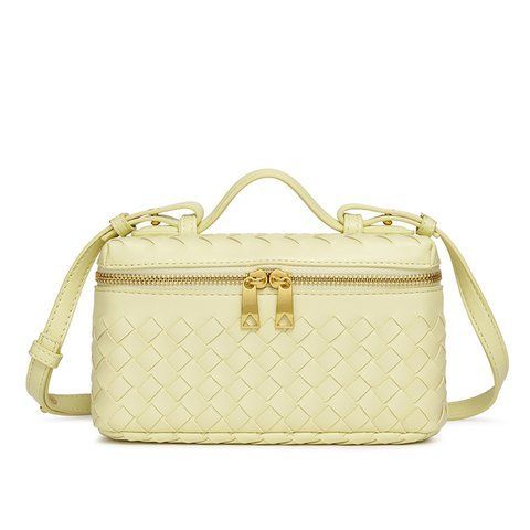 Venice Bag. Жіноча сумка жовта з екошкіри VEB6 фото