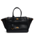Barcelo Leather Bag Large. Жіноча сумка чорна з золотою фурнітурою з натуральної шкіри BLBL1 фото