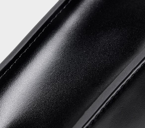 Lagos Leather Bag. Жіноча сумка чорна з натуральної шкіри LLB фото