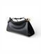Bergamo Leather Baguette Bag. Жіноча сумочка чорна з натуральної шкіри BRGM2 фото 2