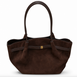Serena Suede Bag. Жіноча сумка темно-коричнева з натуральної замші SRN2 фото 1