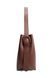 Luca Leather Bag Medium. Жіноча сумка темно-коричнева з натуральної шкіри LLBM1 фото 5
