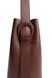 Luca Leather Bag Medium. Жіноча сумка темно-коричнева з натуральної шкіри LLBM1 фото 3