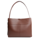 Luca Leather Bag Medium. Жіноча сумка темно-коричнева з натуральної шкіри LLBM1 фото 2