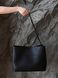 Luca Leather Bag Medium. Жіноча сумка чорна з натуральної шкіри LLBM2 фото 3