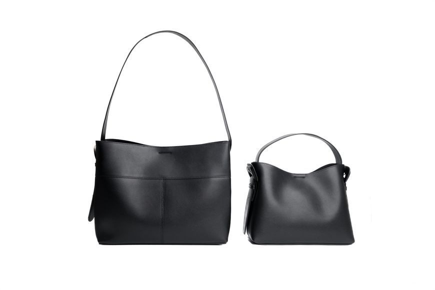 Luca Leather Bag Small. Жіноча сумка темно-коричнева з натуральної шкіри LLBS1 фото