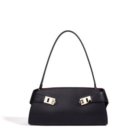 Annecy Leather Bag. Жіноча сумка чорна з натуральної шкіри  [Передзамовлення. Надходження з 25 жовтня]  ANNLB1 фото