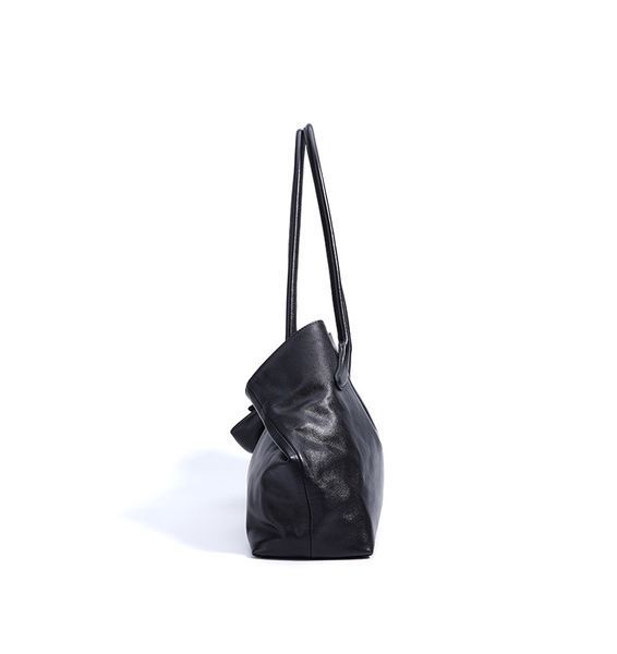Verona Leather Bag. Жіноча сумка чорна з натуральної шкіри VELB2 фото