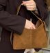 Luca Suede Bag Small. Жіноча сумка коричнева з натуральної замші LSBS2 фото 2