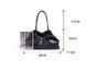 Verona Leather Bag. Жіноча сумка чорна з натуральної шкіри VELB2 фото 8