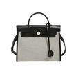 Kaya Leather Bag Large. Жіноча сумка з натуральної шкіри чорна з білим KALEB3 фото