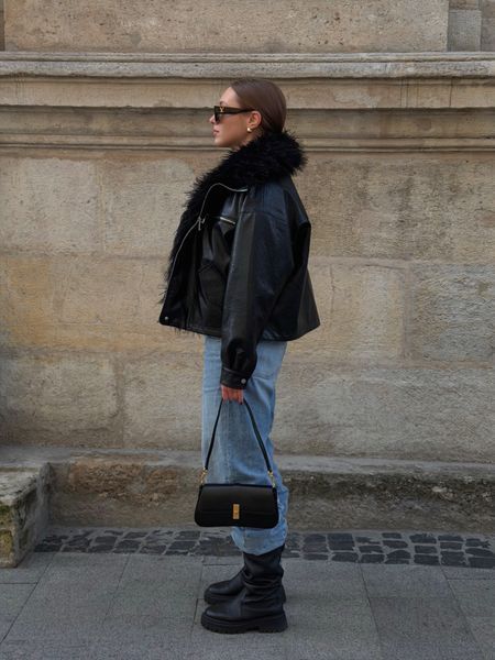 Niche Baguette Leather Bag. Жіноча сумка чорна з натуральної шкіри NBLB1 фото