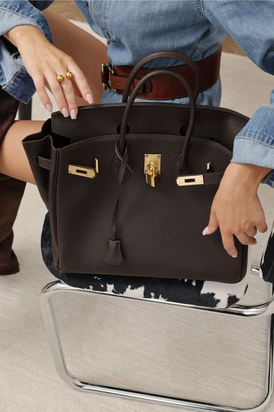 Grace Leather Small Bag. Жіноча сумочка темно-коричнева з натуральної шкіри GRC9 фото