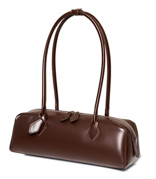 Portofino Leather Bag. Жіноча сумка бордова з натуральної шкіри PORTLB1 фото