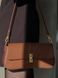 Niche Baguette Leather Bag. Жіноча сумка коричнева з натуральної шкіри NBLB2 фото 4