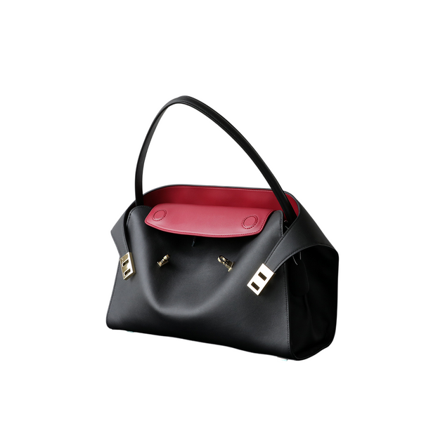 Monaco Leather Bag. Жіноча сумка чорна з натуральної шкіри  [Передзамовлення. Надходження з 25 червня]  MOLB1 фото