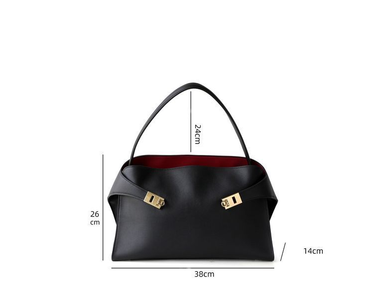 Monaco Leather Bag. Жіноча сумка чорна з натуральної шкіри  [Передзамовлення. Надходження з 25 червня]  MOLB1 фото