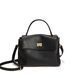 Genoa Leather Bag. Жіноча сумка чорна з натуральної шкіри GLB3 фото