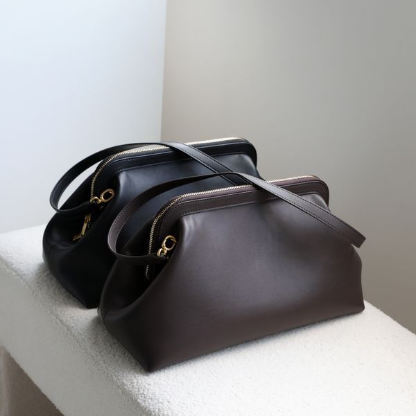 Etna Leather Bag. Жіноча сумка чорна з натуральної шкіри ETLB2 фото