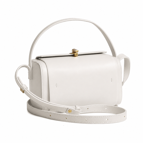 Sorrento Bag. Жіноча сумка молочна з екошкіри SOB1 фото