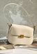Crossbody Leather Bag. Жіноча сумка молочна з натуральної шкіри MLCB4 фото 2