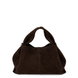 Antwerp Suede Bag. Жіноча сумка темно-коричнева з натуральної замші ANSB1 фото 1