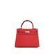 Mini Kelly Leather Bag. Жіноча сумка червона з натуральної шкіри MKLB фото 1