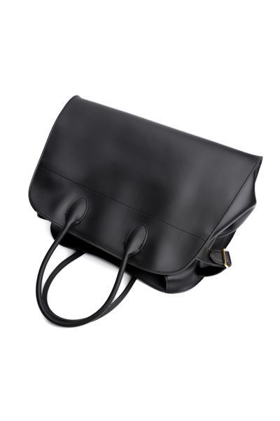 Rhodes Leather Bag. Жіноча сумка чорна з натуральної шкіри RDLB1 фото
