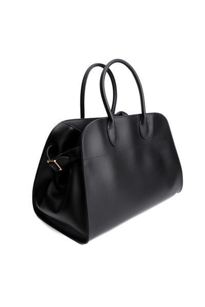 Rhodes Leather Bag. Жіноча сумка чорна з натуральної шкіри RDLB1 фото