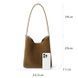 Ravenna Suede Bag. Жіноча сумка темно-коричнева з натуральної замші RASB2 фото 2