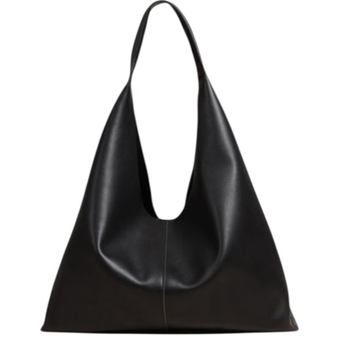 Nomad Leather Bag. Жіноча сумка чорна з натуральної шкіри NLB4 фото