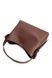 Luca Leather Bag Small. Жіноча сумка темно-коричнева з натуральної шкіри LLBS1 фото 2