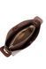 Luca Leather Bag Small. Жіноча сумка темно-коричнева з натуральної шкіри LLBS1 фото 4