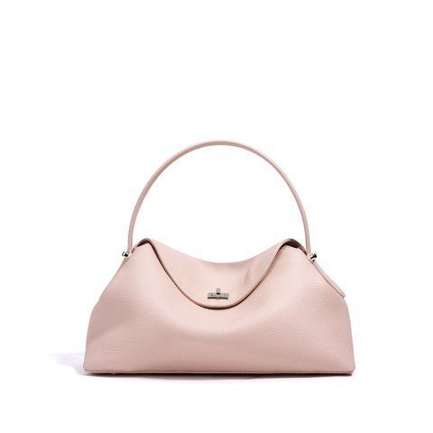Lugano Leather Bag. Жіноча сумка рожева з натуральної шкіри LULB3 фото