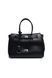 Barcelo Leather Bag Large. Жіноча сумка чорна зі срібною фурнітурою з натуральної шкіри BLBL2 фото 4