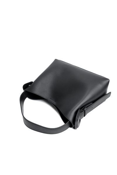 Luca Leather Bag Small. Жіноча сумка чорна з натуральної шкіри LLBS2 фото